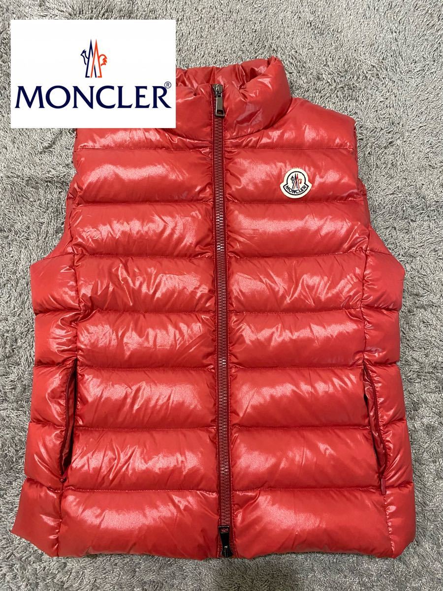 モンクレール MONCLER ダウンベスト GHANY XS RED 赤 Yahoo!フリマ（旧）-