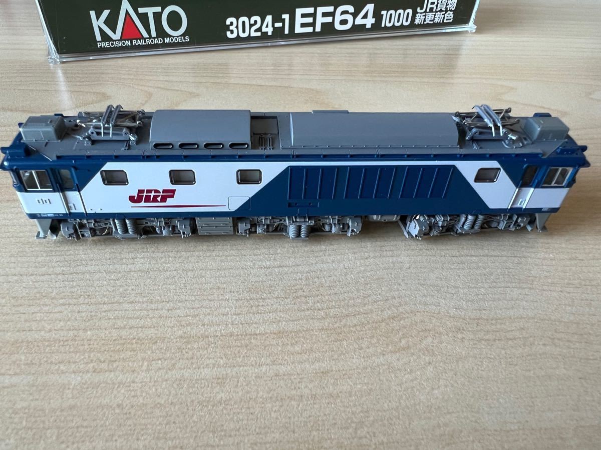 EF64 2両 EF64-1000 JR貨物 新更新色 KATO 3024-1Nゲージ 電気機関車
