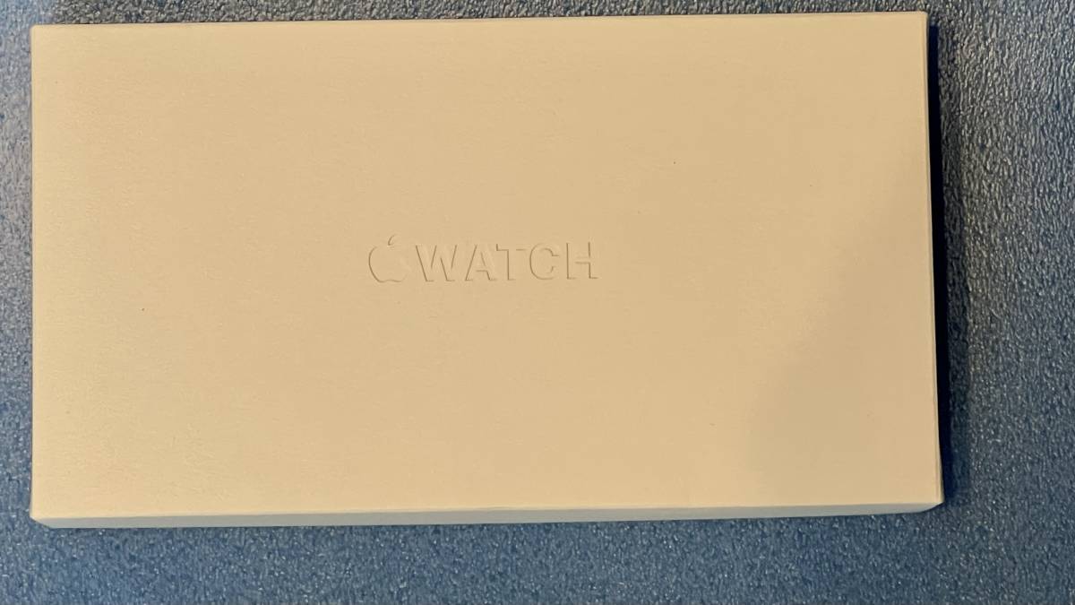 新品未開封：Apple Watch Ultra チタニウムケースとミッドナイトオーシャンバンド GPS+Cellularモデル 49mm  MQFK3J/A【最速発送・未登録】