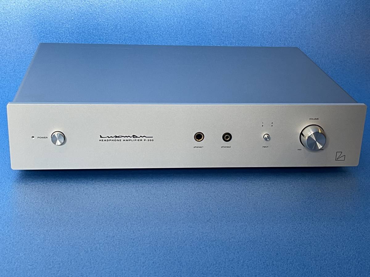 LUXMAN ラックスマン P-200 純A級増幅ヘッドホンアンプ-