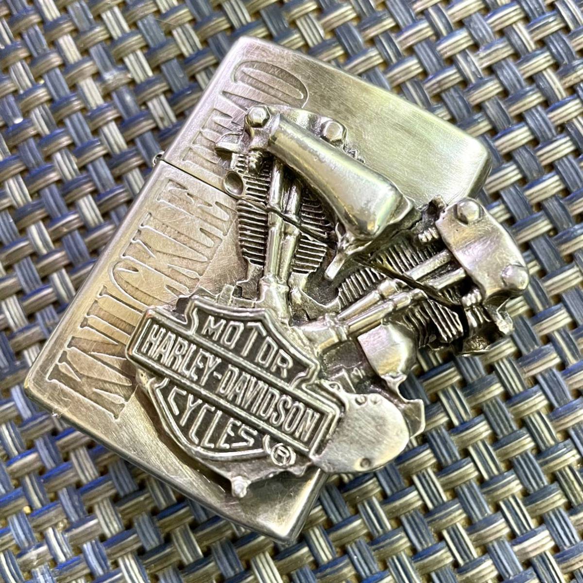 超希少ZIPPO ジッポー ハーレーダビッドソン ナックルヘッド 1936-1947
