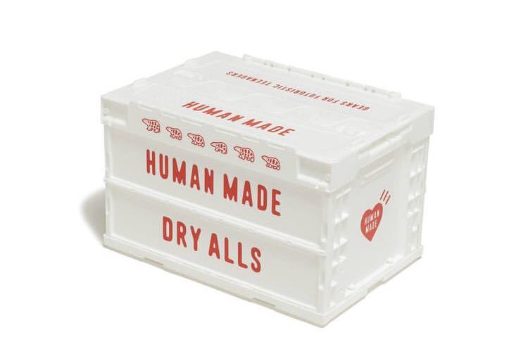 HUMAN MADE CONTAINER 50L WHITE ヒューマンメイド ホワイト コンテナ 折畳みコンテナNIGO 2個セット(その他