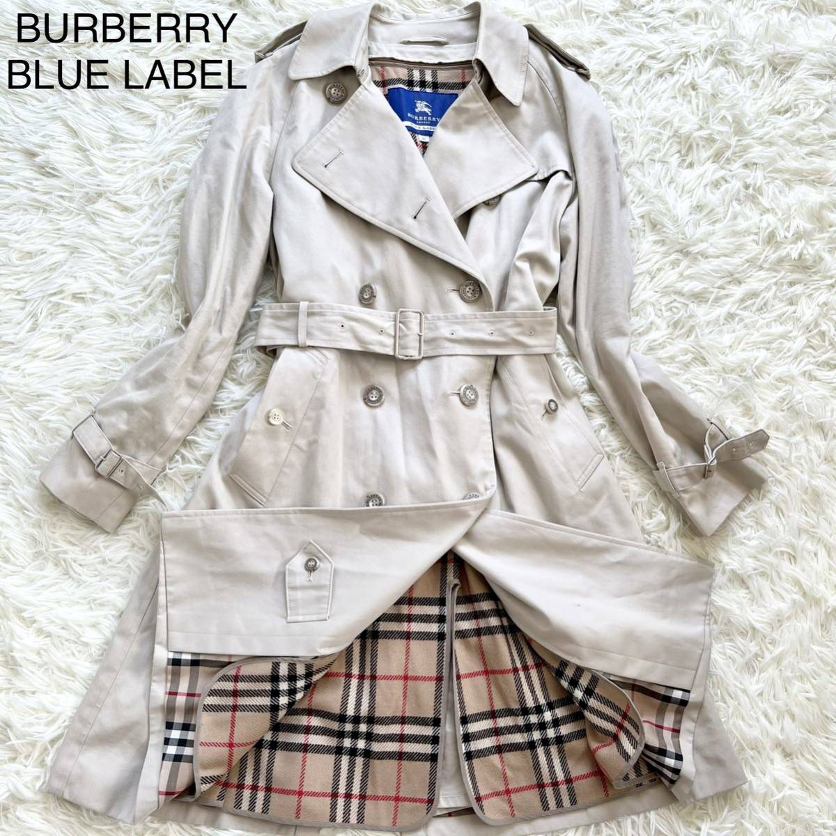 公式店舗 BURBERRY BLUE LABEL バーバリーブルーレーベル コート