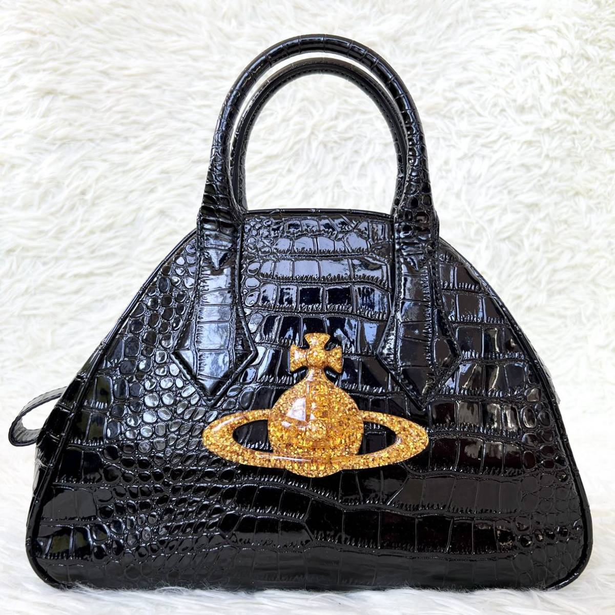 通常在庫品 ✨ヴィヴィアンウエストウッド ハンドバッグ ヤスミン
