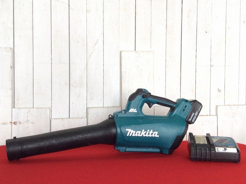 マキタ/充電式ブロワ/MUB184D/18V/急速充電器/DC18RC/リチウムイオン 大阪公式店 マキタ・充電式ブロアー・18V・中古品 工具/メンテナンス