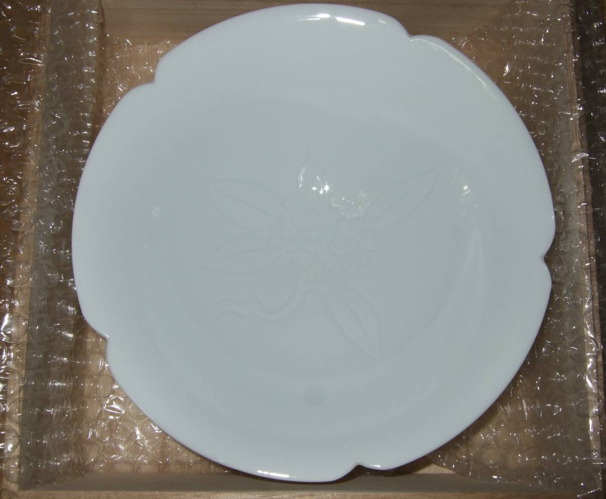 人間国宝 井上萬二窯 白磁彫文 菓子鉢 (未使用品) | noonanwaste.com