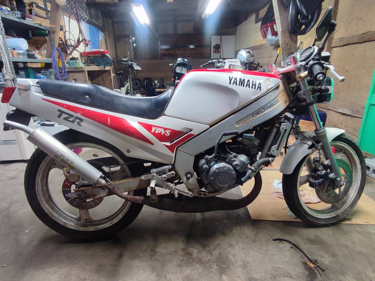 ヤフオク! - 【直接引取限定・鳥取】TZR125(3TY) レストア用