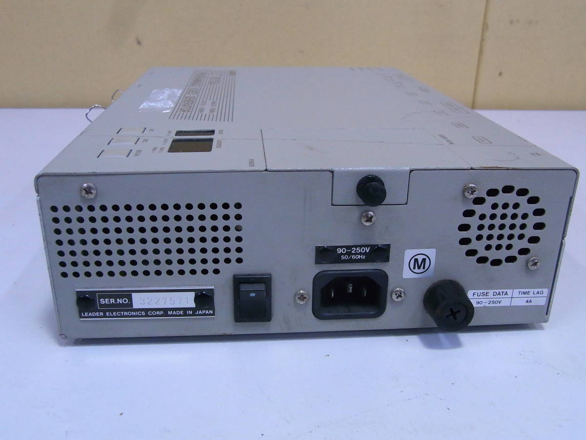 LEADER LT 1610A Programmable Video Generator （ジャンク品）管理番号：RH-102_画像4