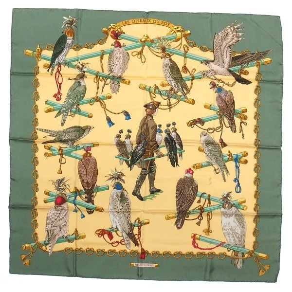 HERMES スカーフカレ90LES OISEAUX DU ROY | www.tspea.org