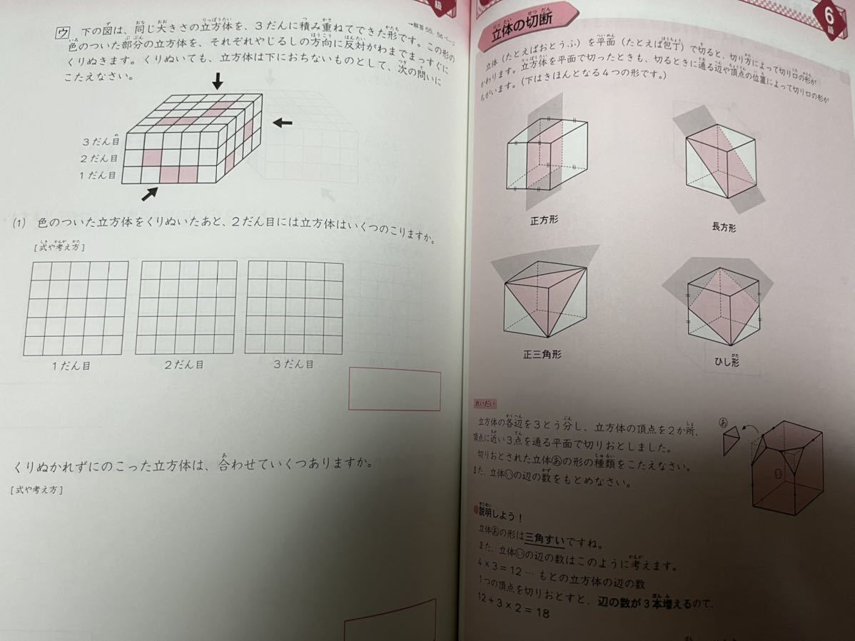 玉井式 図形の極AAA+ ６級｜PayPayフリマ