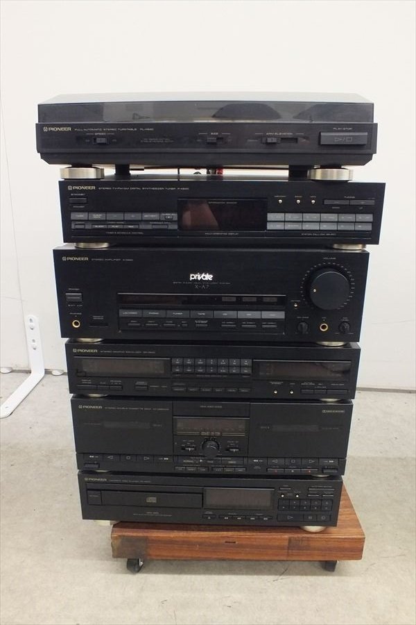 47%割引◇ PIONEER パイオニア Private X-A7 システムコンポ 中古現状 「リングフィットRTA オーディオ 現状品 システムコンポ パイオニア Pioneer ポータブルプレーヤー