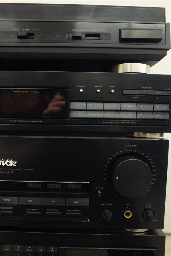 47%割引◇ PIONEER パイオニア Private X-A7 システムコンポ 中古現状 「リングフィットRTA オーディオ 現状品 システムコンポ パイオニア Pioneer ポータブルプレーヤー