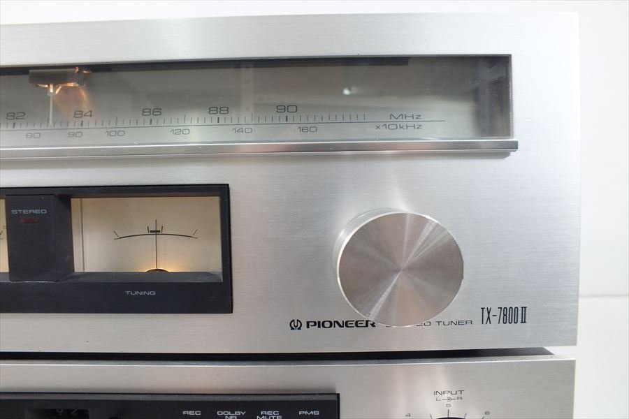 □ PIONEER パイオニア SA-7800II TX-7800II CT-405 オーディオセット