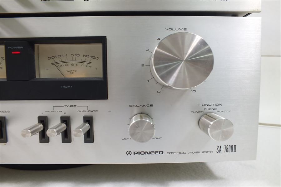 □ PIONEER パイオニア SA-7800II TX-7800II CT-405 オーディオセット