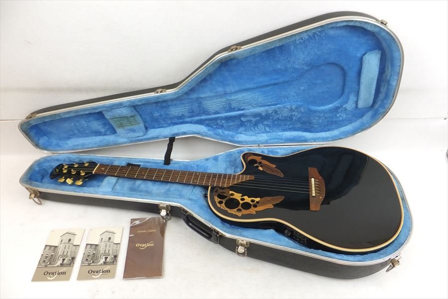 ▽ OVATION オベーション Model1868 Elite S/N 472635 ギター ハード