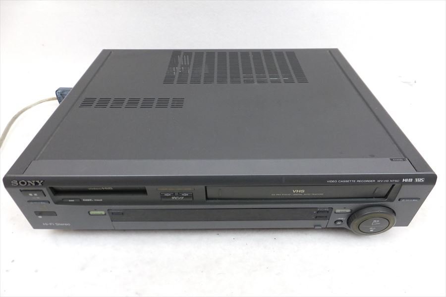 ▽ SONY ソニー WV-H3 ビデオデッキ 中古 現状品 220805K4253 商品细节