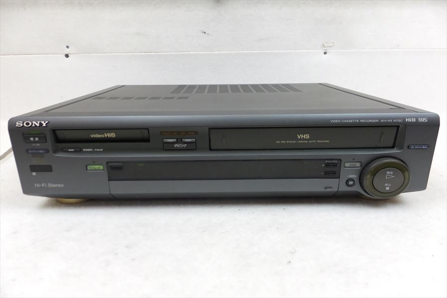 ▽ SONY ソニー WV-H3 ビデオデッキ 中古 現状品 220805K4253 商品细节