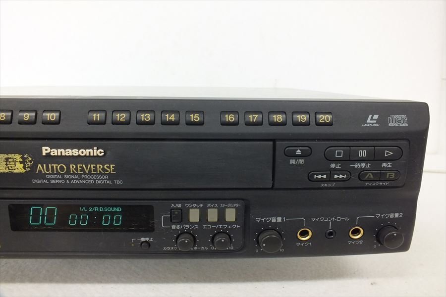 ■ Panasonic LX-K7500 LDデッキ 中古現状品 220902Y5336の画像4