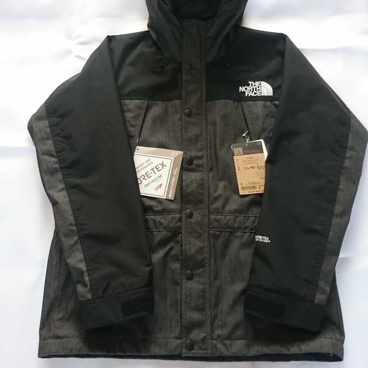 新品 THE NORTH FACE Mountain Light Denim Jacket NP12032 M ブラック
