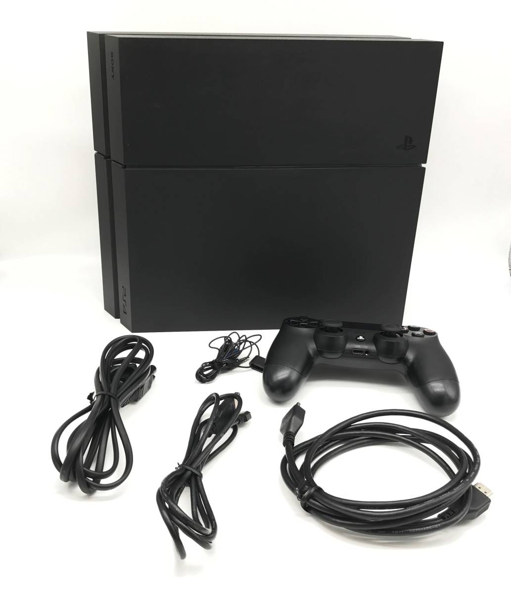 PS4 1TB CHU-1200BB01 動作確認・初期化済 外箱、内箱、取扱説明書欠品
