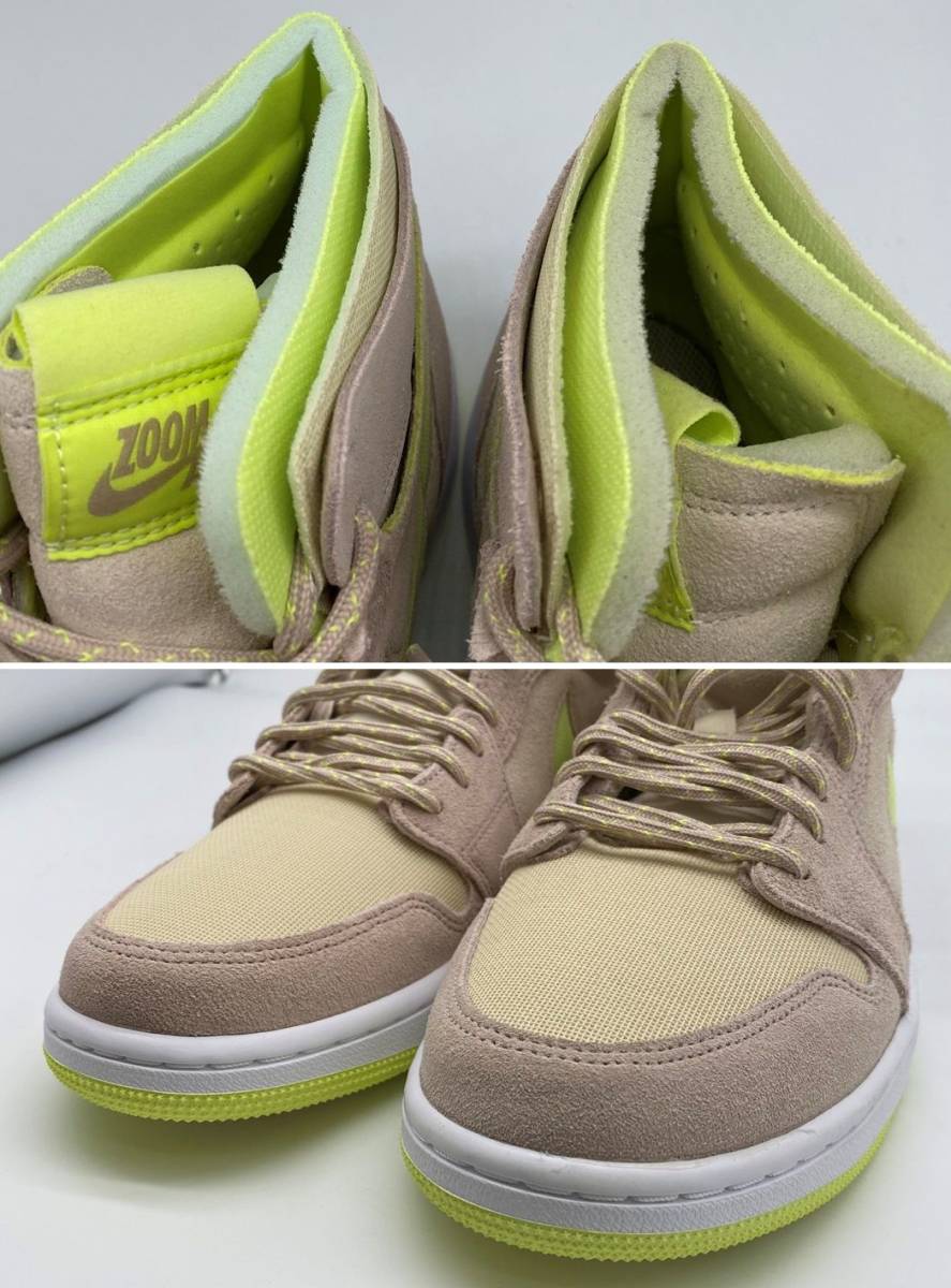 中古】NIKE AIR JORDAN 1 ZOOM CMFT LEMON TWIST CT0979-200 28.0cm