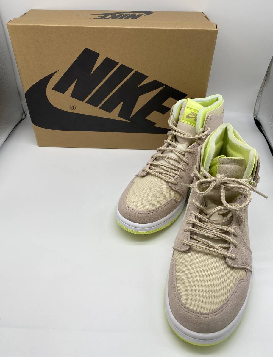 中古】NIKE AIR JORDAN 1 ZOOM CMFT LEMON TWIST CT0979-200 28.0cm