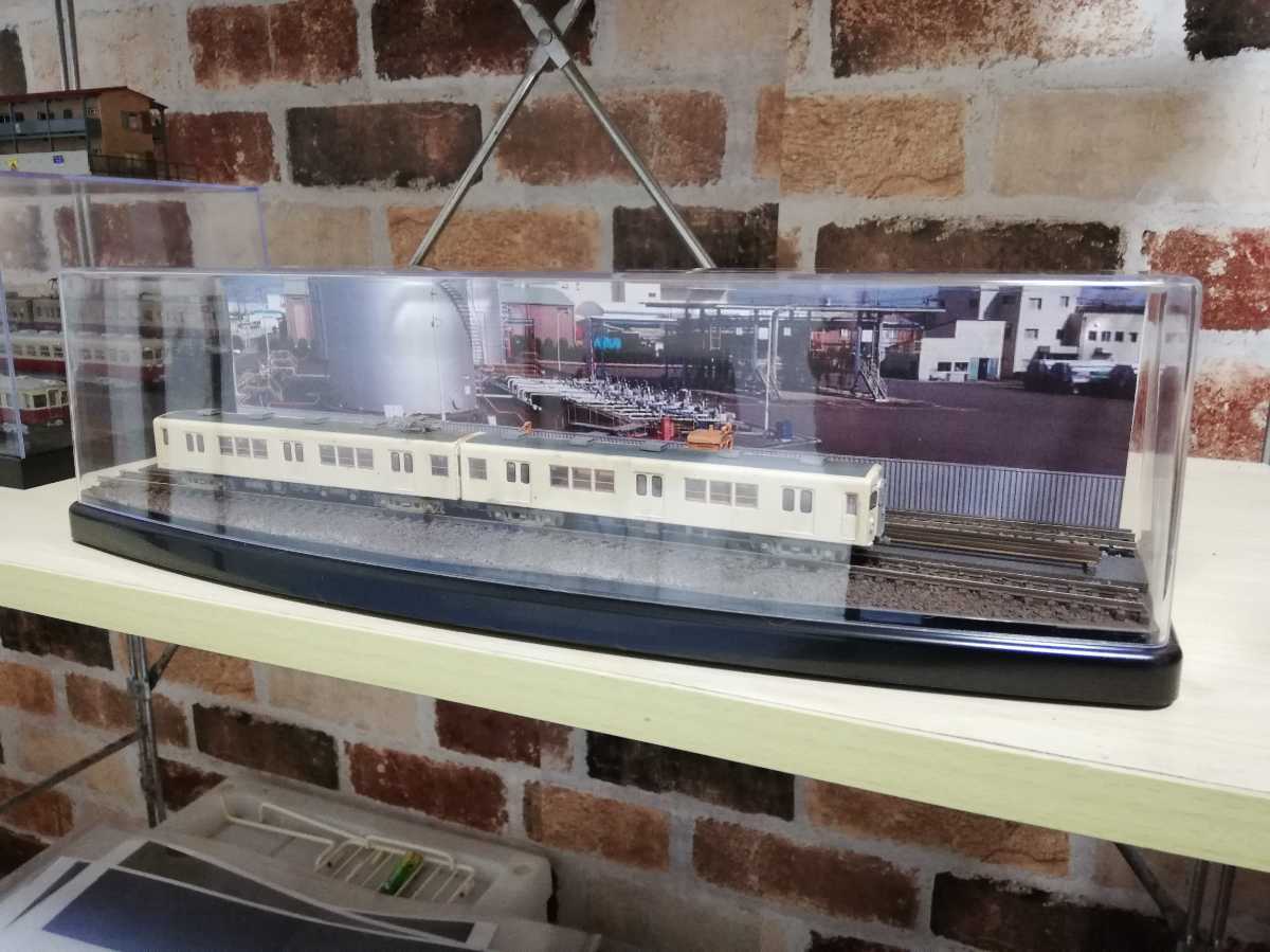 Nゲージジオラマ 保線区車両と留置線 Nゲージジオラマ 保線区車両と留置線
