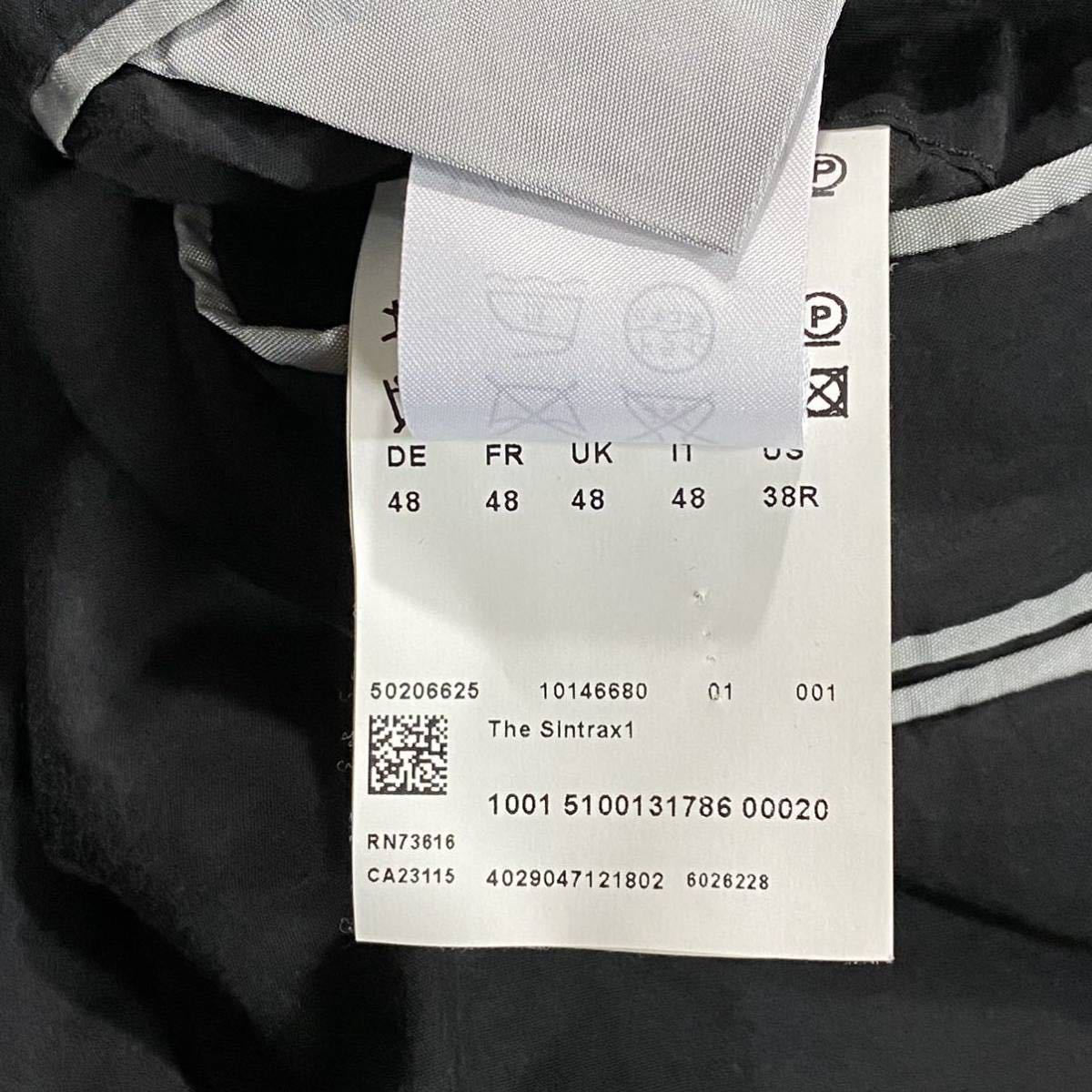 ヒューゴボス HUGO BOSS GORE-TEX ウールチェスターコート (48/L ヒューゴボス HUGO BOSS GORE-TEX ウールチェスターコート (48/L
