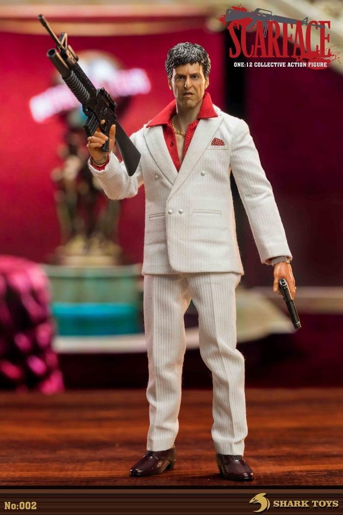 新品未開封 SHARK TOYS スカーフェイス Furious Tony Scarface 1/12