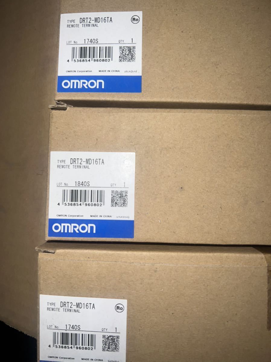 大量入荷　DRT2-MD16TA オムロン OMRON PLC 入出力ユニット_画像1