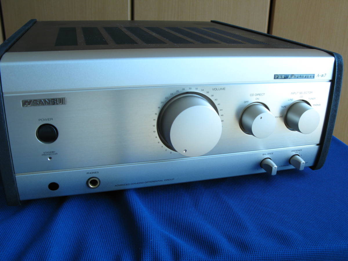 SANSUI A-α7(プリアンプ仕様に改造ジャンク) dcheck.com.mx