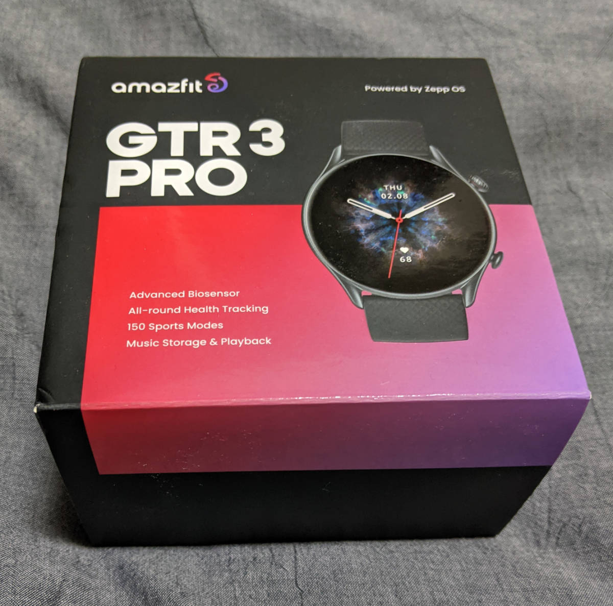 Amazfit GTR 3 Pro ブラック グローバル版 www.kitesurf.be