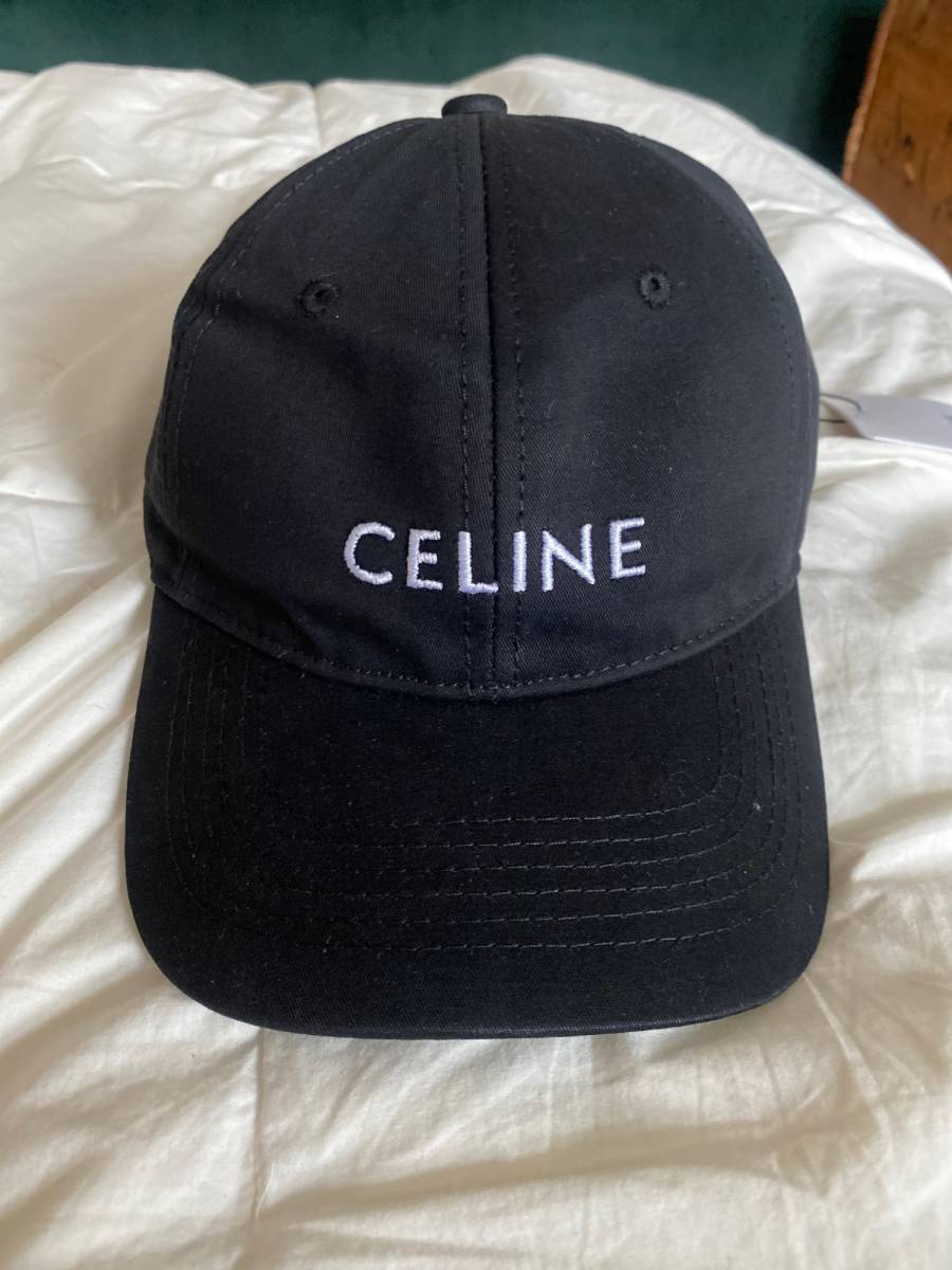 ブランド：CELINE（セリーヌ） ベースボールキャップ コットンギャバジン 男性と女性のための野球帽 ユニセックス 色：マリン サイズ：M