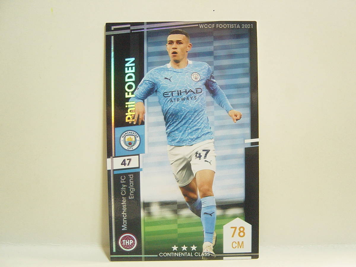 WCCF FOOTISTA 2021 フィル・フォデン　Phil Foden 2000 England Manchester City 20-21 Panini Continental Class_画像1