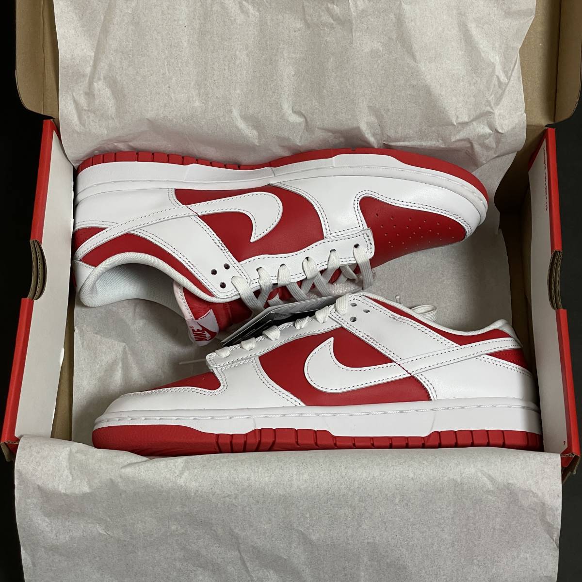 NIKE DUNK LOW CHAMPIONSHIP RED 27.5 ダンク bckediri.beacukai.go.id