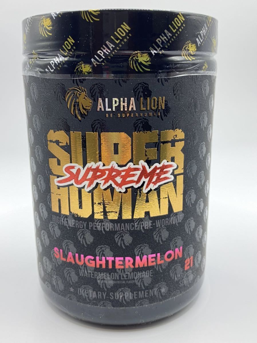 * domestic not yet sale *... times increase! height performance pre Work out!SUPERHUMAN EXTREME PREWORKOUT 21 batch Slaughtermelon taste **