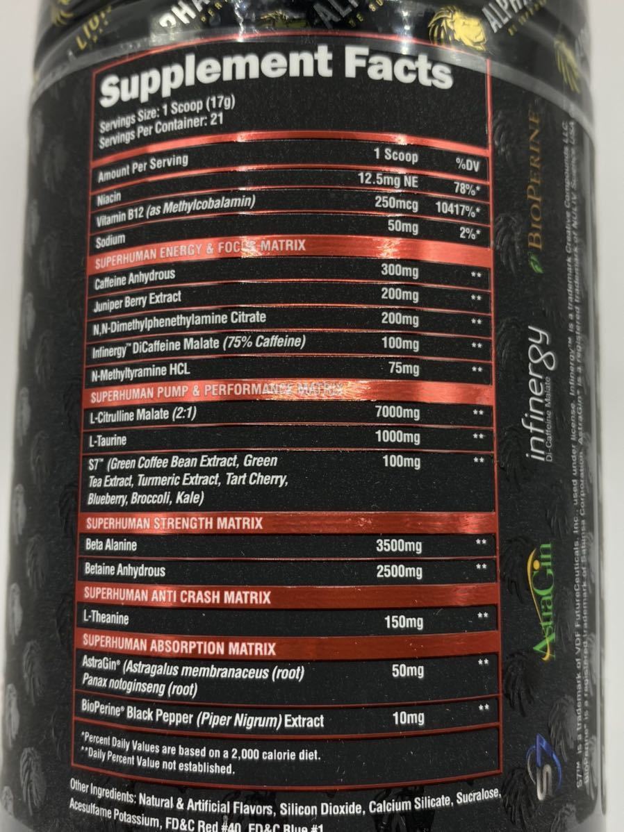 * domestic not yet sale *... times increase! height performance pre Work out!SUPERHUMAN EXTREME PREWORKOUT 21 batch Slaughtermelon taste **