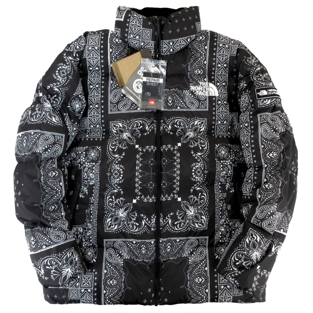 大人気!! 新品◇THE NORTH FACE◇保温 ペイズリー柄 ノベルティ