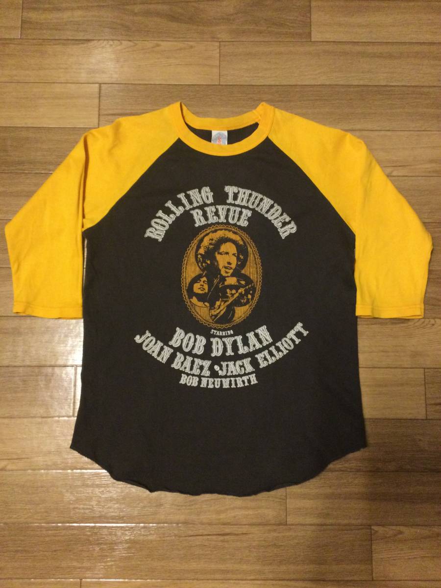 競売 S BOOTLEGGERS ブートレガーズ ロックT REVUE ボブ・ディラン T