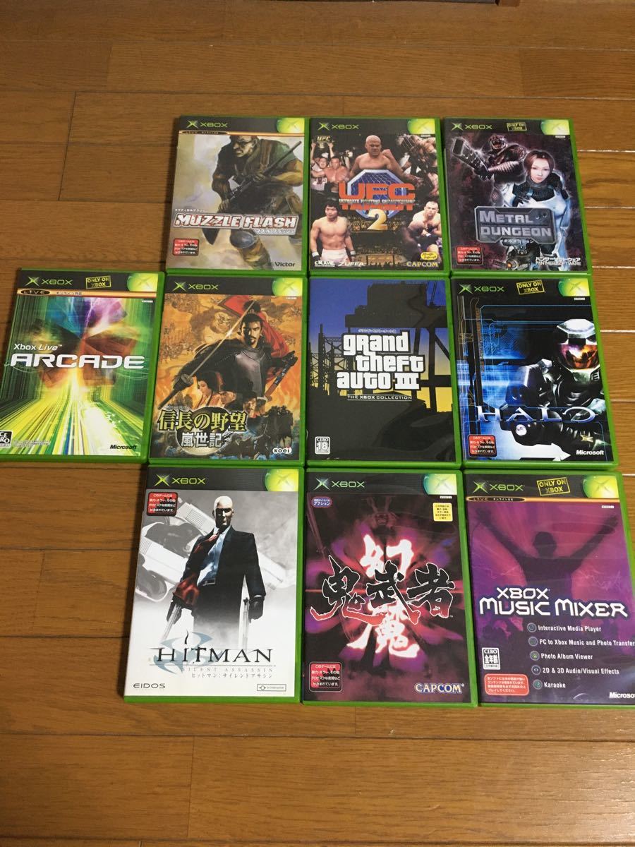 すぐに遊べる 】初代 XBOX 本体 オマケソフト10本付 セット すぐに遊べる 】初代 XBOX 本体 オマケソフト10本付 セット