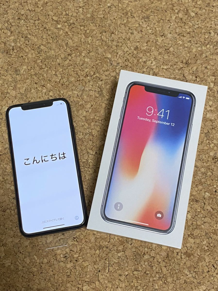 Usersさん専用訳ありiPhone X Space Gray 256 GB-