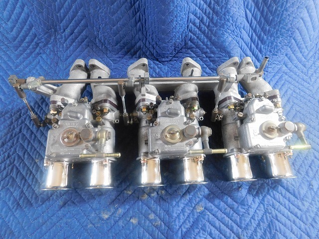 A6587◎希少 42φ ウェーバー WEBER 規制前 42DCOE8 キャブレター L6