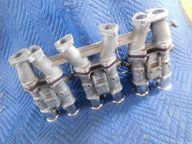 A6587◎希少 42φ ウェーバー WEBER 規制前 42DCOE8 キャブレター L6