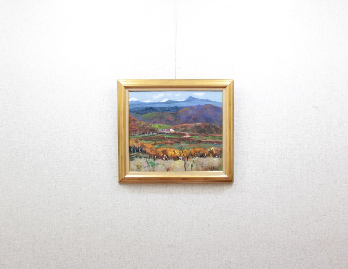 絵画 「北の風景」山口 大 油絵 額装済み | clinicaversalles.com.pe