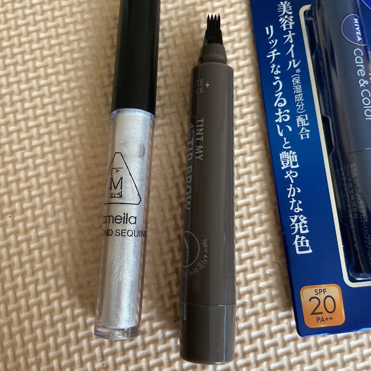 未使用品　新品　チャイナコスメ　韓国コスメ　まとめ売り　口紅　eye shadow  eye brow リップ　5点まとめ