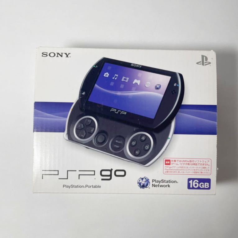 新品同様 極美品 完品】PSP go「プレイステーション・ポータブル go」 ピアノ・ブラック (PSP-N1000PB)