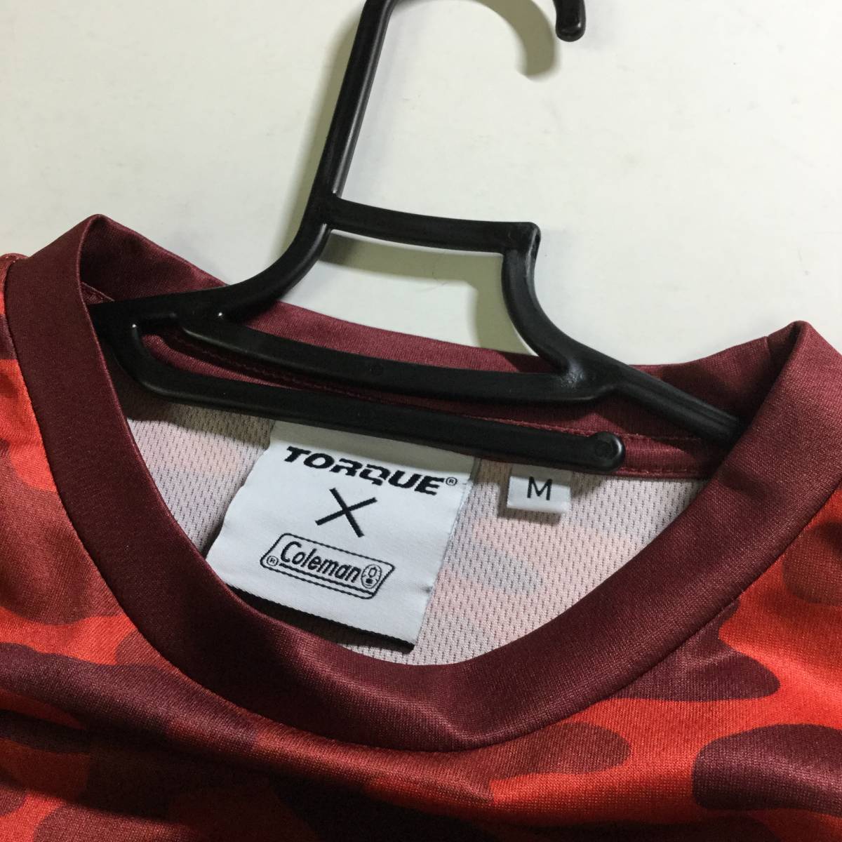 Coleman×TORQUE コールマン トルク コラボTシャツ Mサイズ 速乾 Coleman×TORQUE コールマン トルク コラボTシャツ Mサイズ 速乾