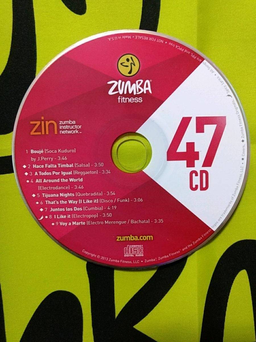 即決　ZUMBA　ズンバ　ZIN47　DVD　＆　CD　インストラクター専用