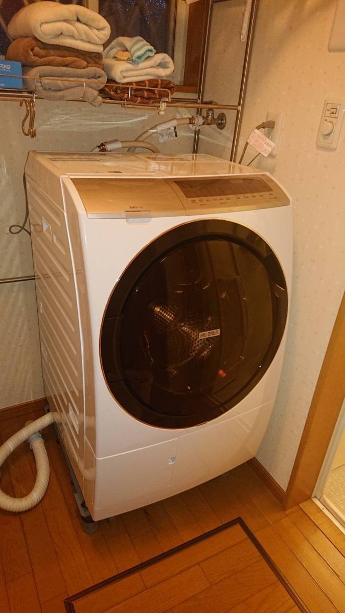 日立 ドラム式洗濯機 BD-SV110GL ホワイト 2022年製