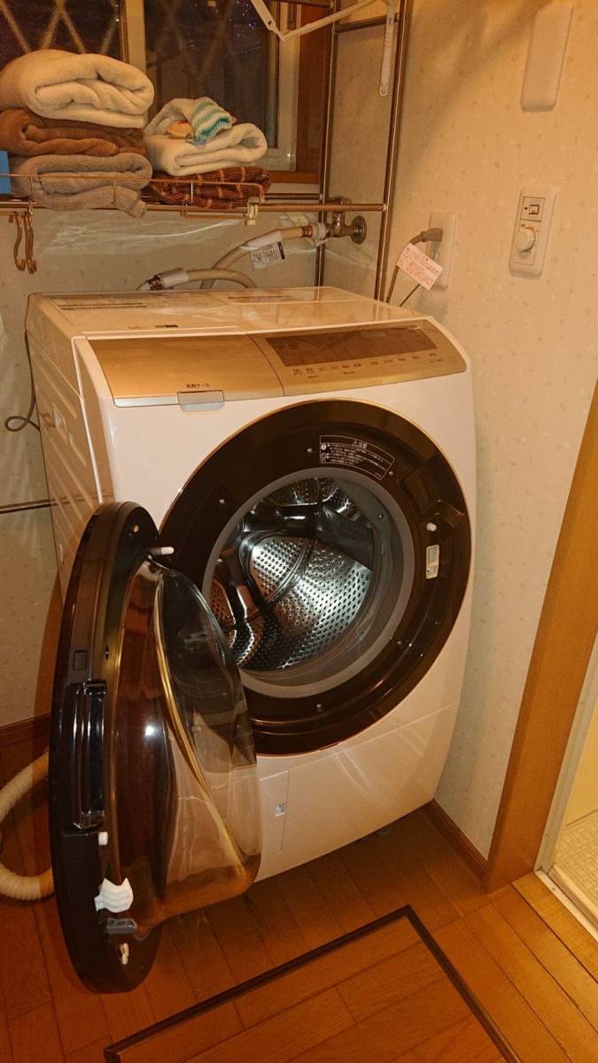 日立 ドラム式洗濯機 BD-SV110GL ホワイト 2022年製